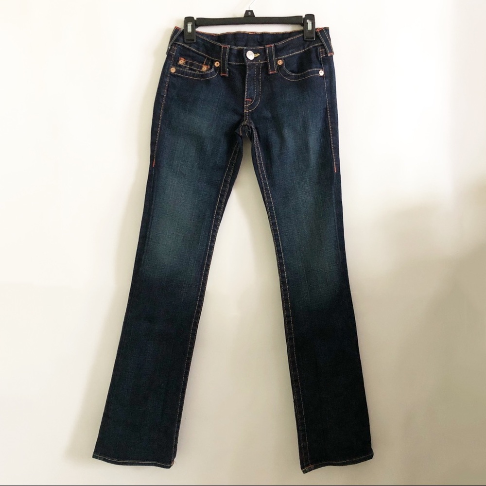 True Religion Women Skinny Straight Jeans